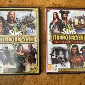 Jeux PC Sims 3 Médiéval et Nobles et Pirates