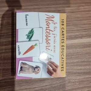 108 cartes éducatives Montessori