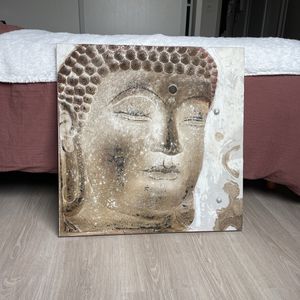 Tableau Bouddha en relief