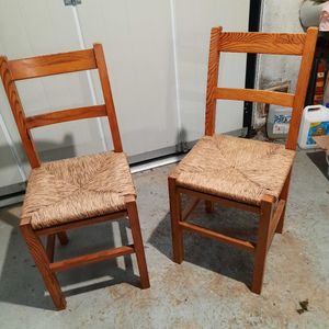 Lot de 2 chaises 