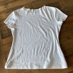 TEE shirt blanc taille S