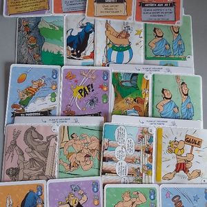 Lot de cartes Asterix