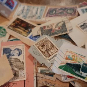 Gros lot de timbres réservé 