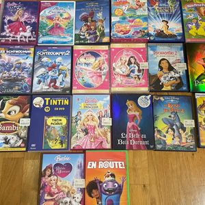 Lot DVD dessins animés 
