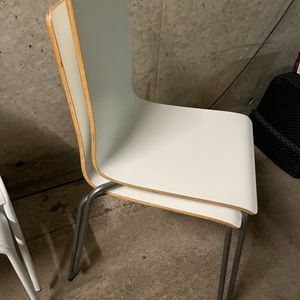 Chaises blanche IKEA