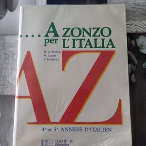 Livre italien bac 1994