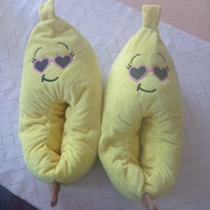 Pantoufles banane 