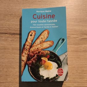 Livre 750 recettes de cuisine