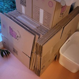 23 cartons pour déménagement 