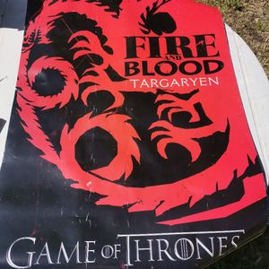 Poster Game of Thrones Fire and Blood