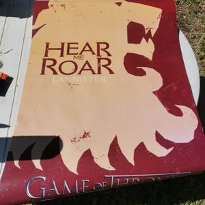 Poster Game of Thrones Lannister