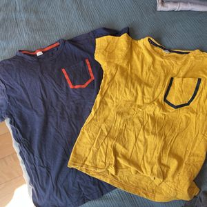 2 tee shirts taille 12 ans 