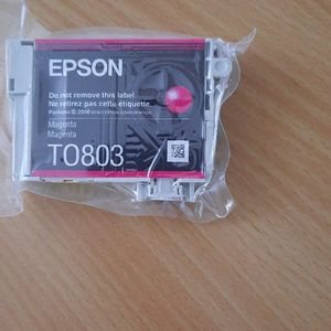 Encre Epson T0803 magenta