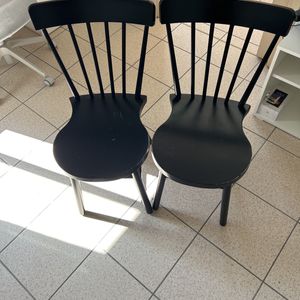 Lot de 2 chaises 
