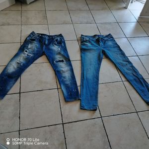 Jeans 38 troué