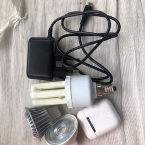 Lampes, chargeur 
