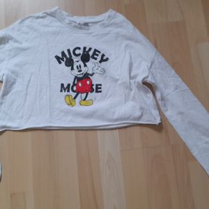 T shirt manches longues  taille S Mickey 