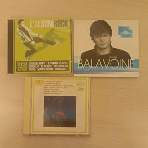 3 Cd Balavoine album rock 9e symphonie de Beethove