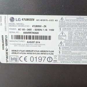 Écran LG 47LB650V 47 pouces