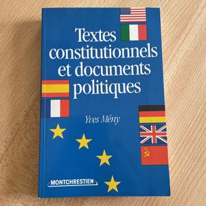 Textes constitutionnels et doc politiques 1989