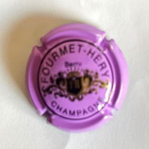 Capsule champ Fourmet-Hery violette Texte noir n°1