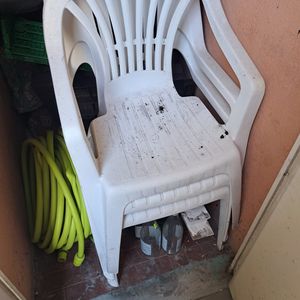 Chaises en plastique