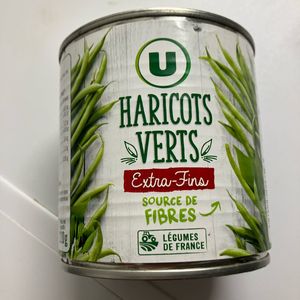 Haricots verts conserve 
