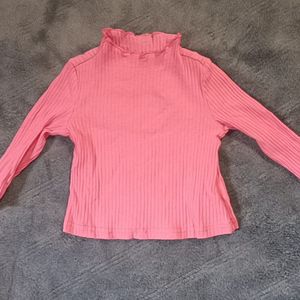 T'shirt rose bébé fille 