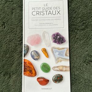 Guide des cristaux et pierres, comme neuf 
