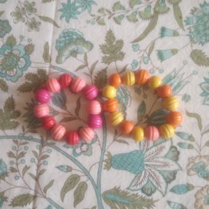 Bracelets (perles en bois)
