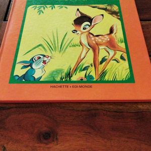 Grand livre Bambi Walt Disney 