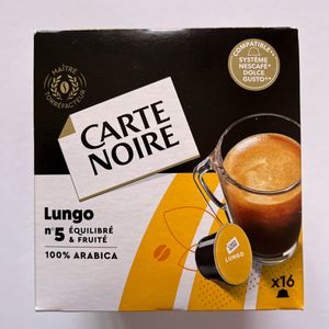 BOÎTE NEUVE DE  16 DOSETTES « CARTE NOIRE » ☕️