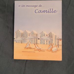 Mini bloc notes Camille