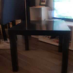 Table vasse noir