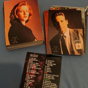 Cartes de collection X-files 