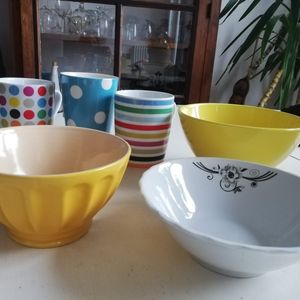 Vaisselles mugs et bols