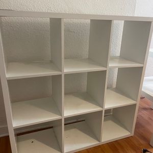 Étagère 9 cases blanches IKEA 
