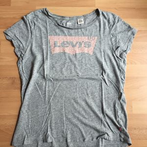 T-shirt femme Levi’s gris taille M
