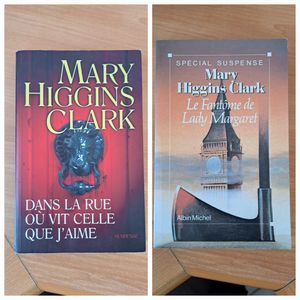 Lot 2 livres Mary Higgins Clark 