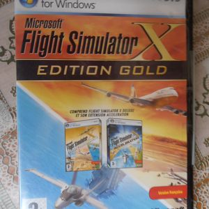 Donne  jeu FLIGHT SIMULATOR pour PC (année 2008 ) 