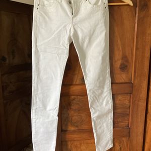 Jeans toile blanc - esprit - taille 36