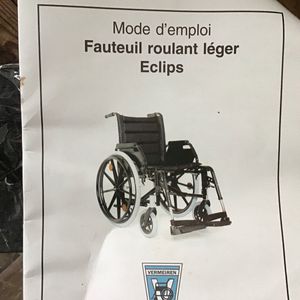 Cales pieds fauteuil roulant 