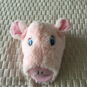 Marionnette peluche « cochon »