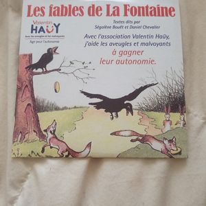 Cd 📀 Les fables de La Fontaine 