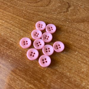 10 boutons rose