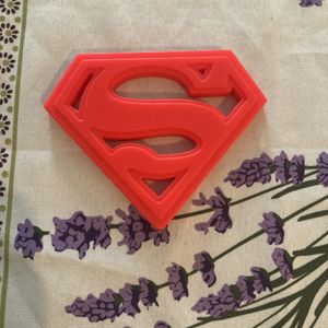 Logo Superman en silicone