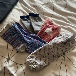 4 paires de chaussettes 