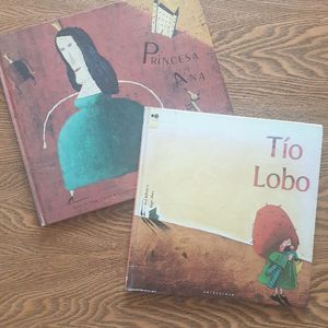2 livres en espagnol pour enfant 