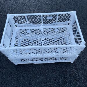 Lot 1/ cagettes blanches 