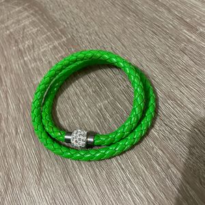 Bracelet vert éblouissant